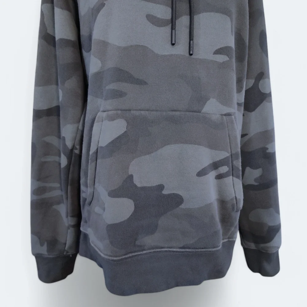Camo Drawstring Hoodie Size Small CSG - Picture 4 of 9